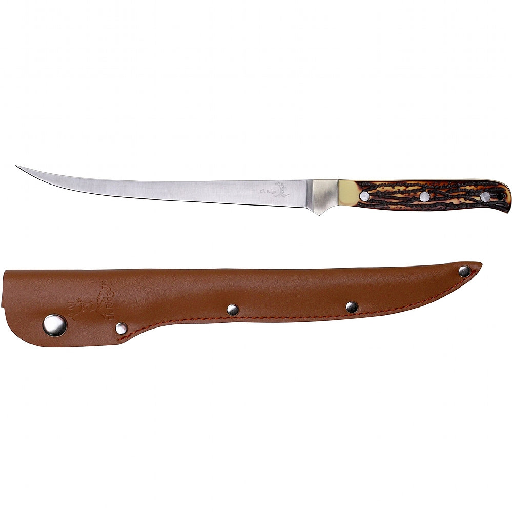 ELK RIDGE, Elk Ridge Fixed Blade Fillet Knife ER-146