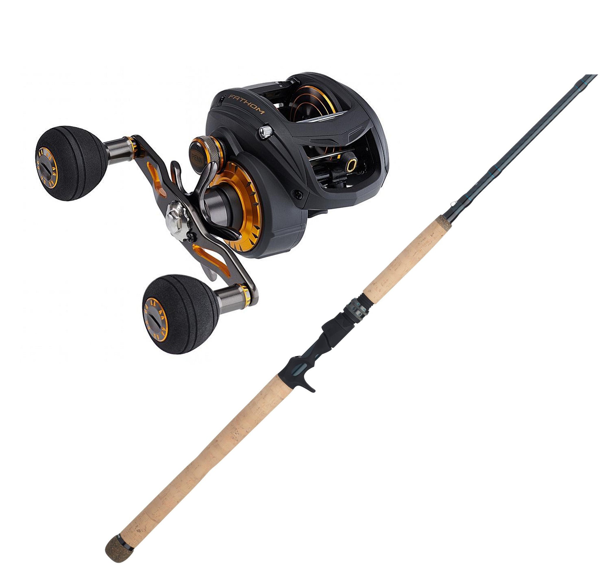 FENWICK, Fenwick Elite Inshore Casting 7FT Medium with Baitcasting Reels Combo