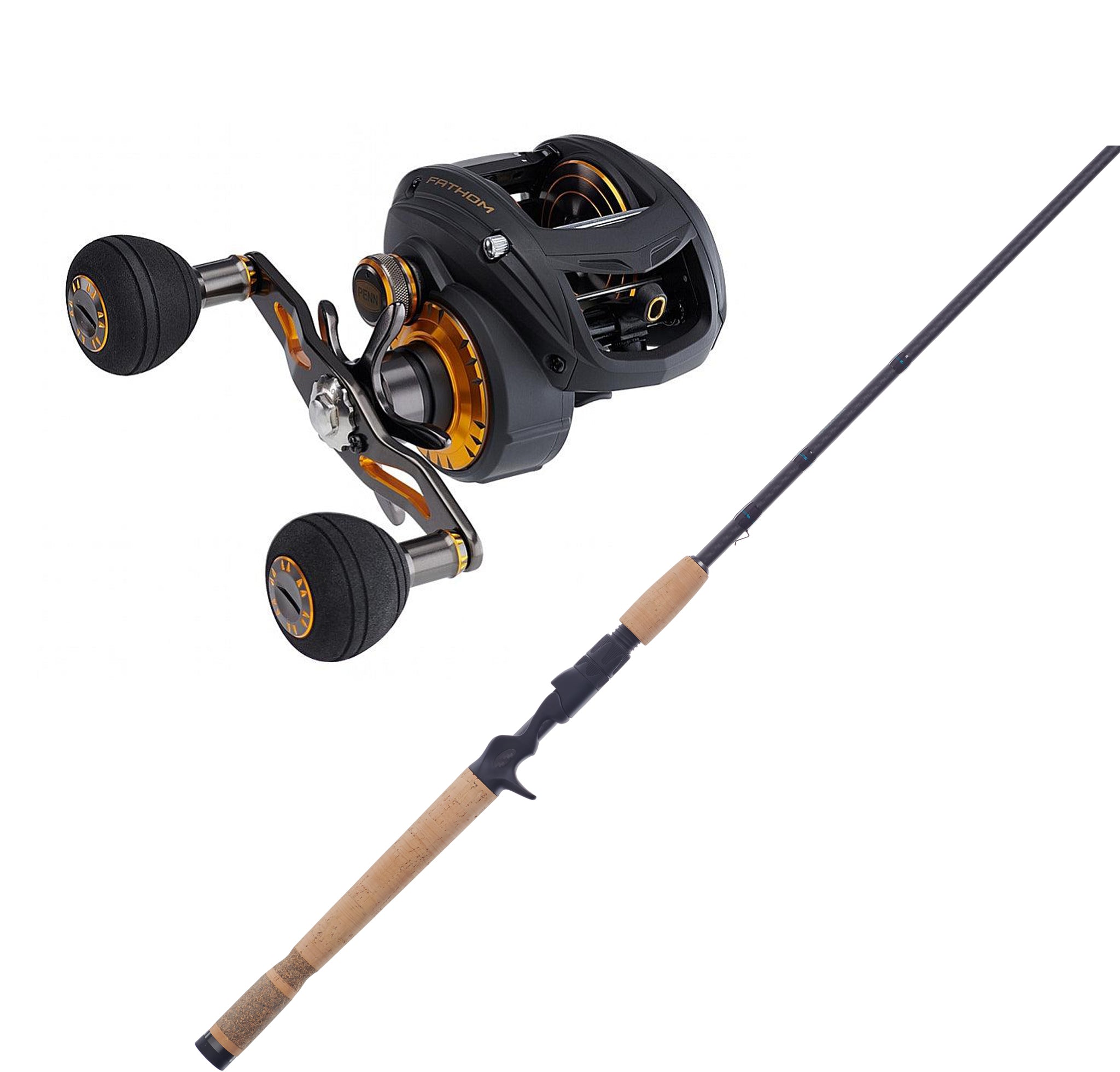 FENWICK, Fenwick HMG Inshore Casting 7FT Heavy with Baitcasting Reels Combo