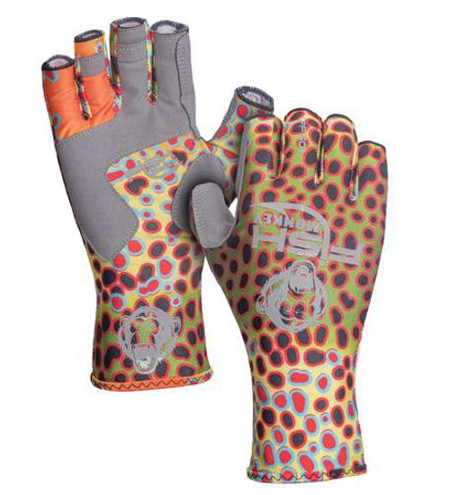 FISH MONKEY, Fish Monkey Half Finger Guide Glove