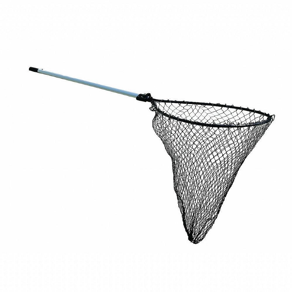 FRABILL, Frabill 5410 Pro-Formance Landing Net 26"x30" Teardrop 48" Slide Black