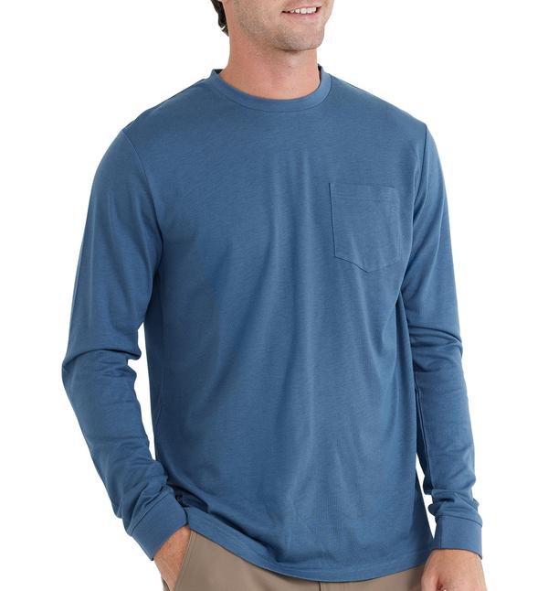 Free Fly, Free Fly Bamboo Heritage Pocket Long Sleeve