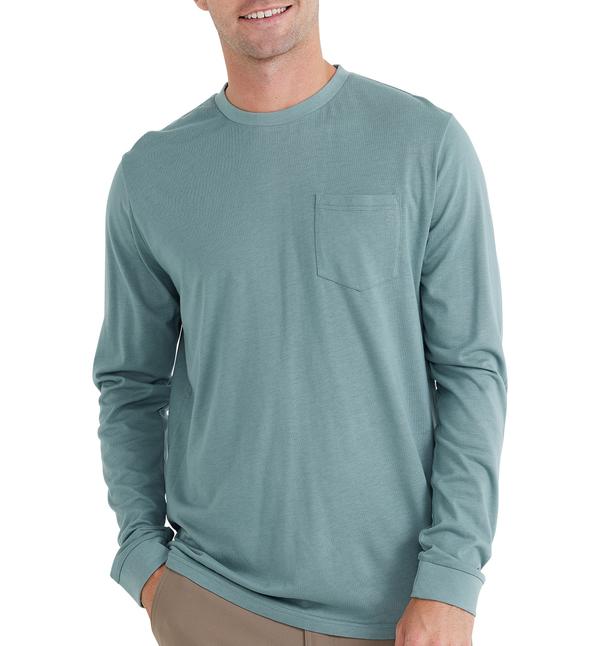 Free Fly, Free Fly Bamboo Heritage Pocket Long Sleeve