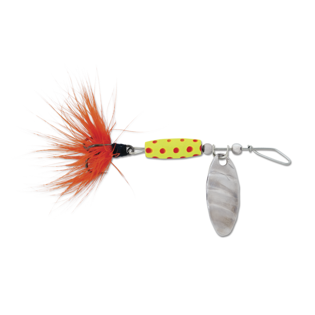 Luhr-Jensen, Luhr Jenson Shyster Weighted Spinner with Feather