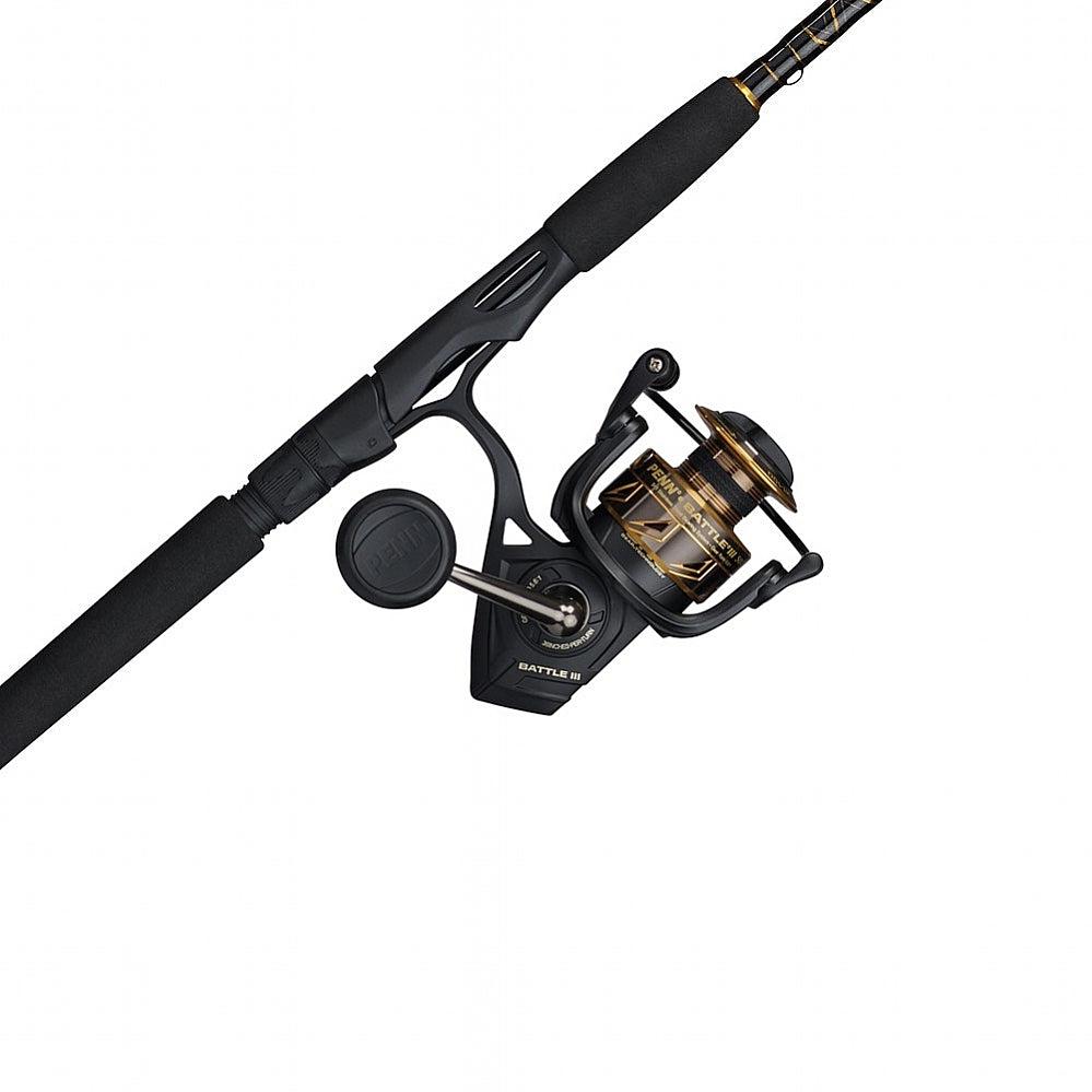 PENN, PENN Battle III with 7' Medium Heavy 3-Piece Rod Combo - 6000703MHTRVL