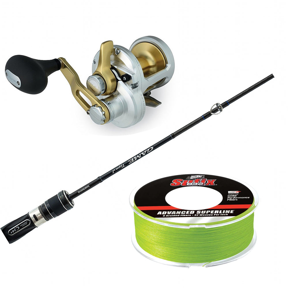 SHIMANO/SHIMANO/SUFIX, Shimano Game Type J Casting M 60 6FT with SHIMANO Talica LD 10 & SUFIX 832 BRAID 600YDS Combo