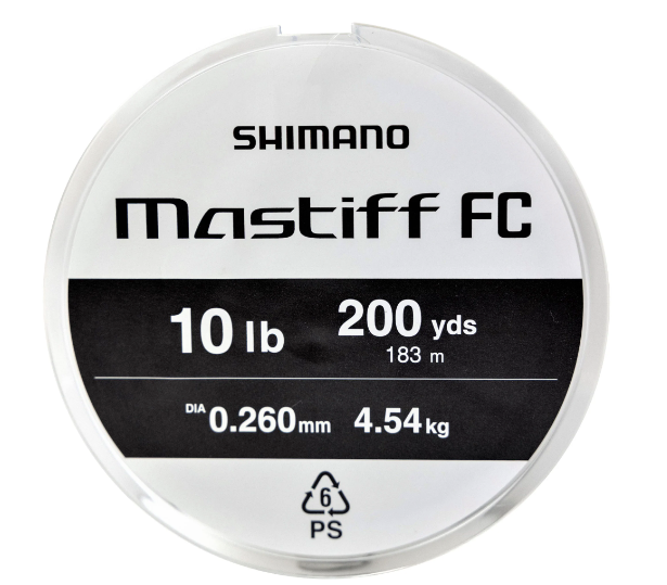 SHIMANO, Shimano Mastiff Fluorocarbon Line 200yds