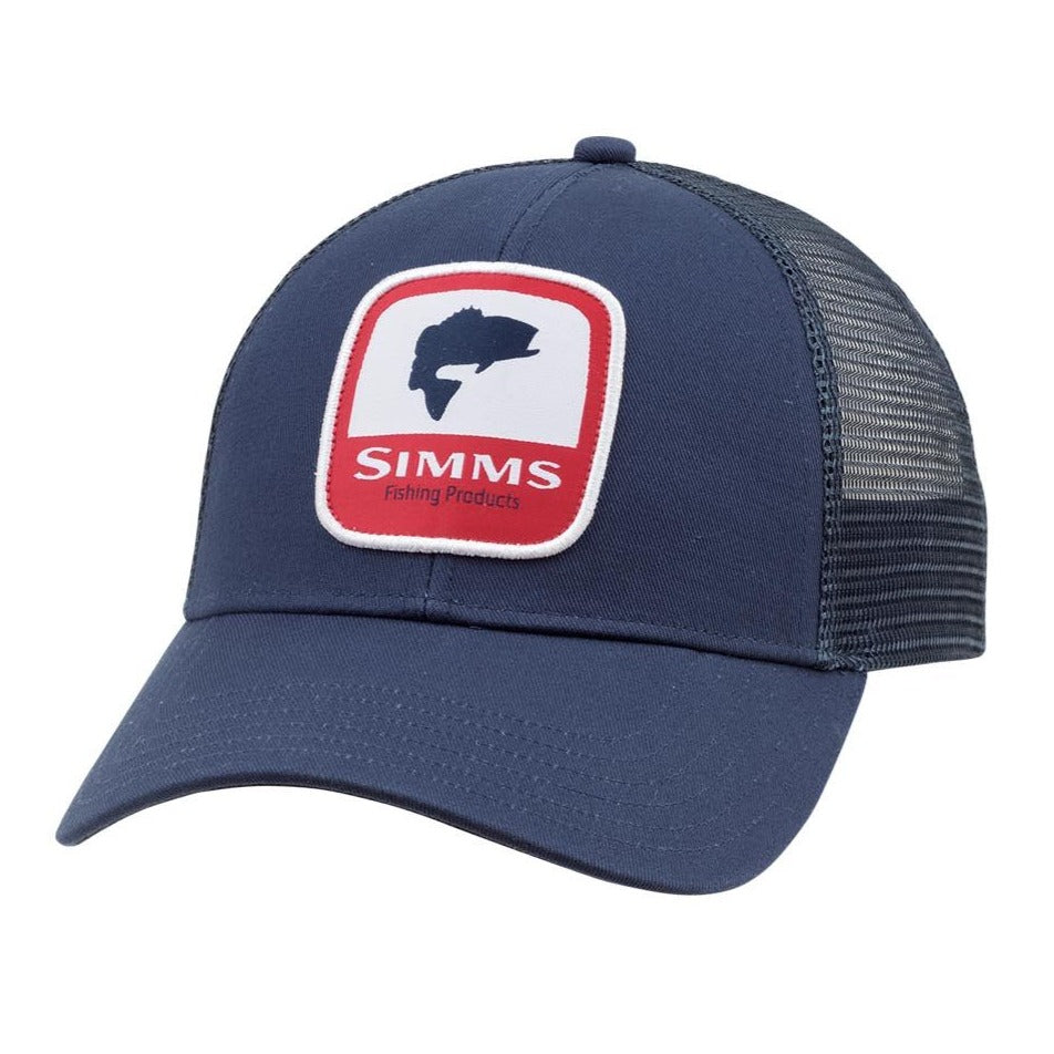 Simms, Simms Bass Patch Trucker Hat